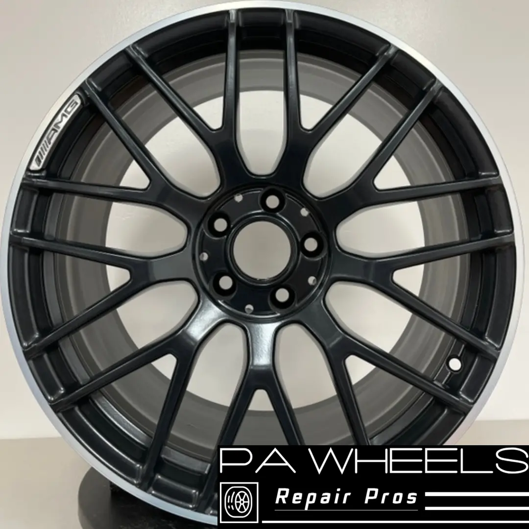 Mercedes C63 C63s 2017-2020 19" Factory Oem Rear Amg Wheel Rim 85523 A2054016000 1