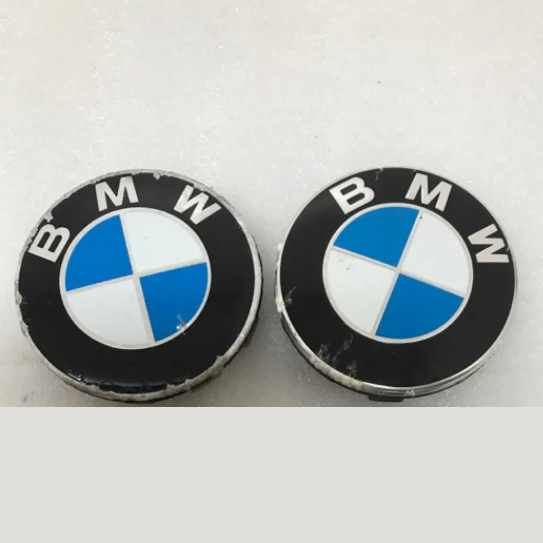 Set Of 2 Bmw Wheel Center Cap 68Mm Genuine 36136783536 2Baf8cf8 1