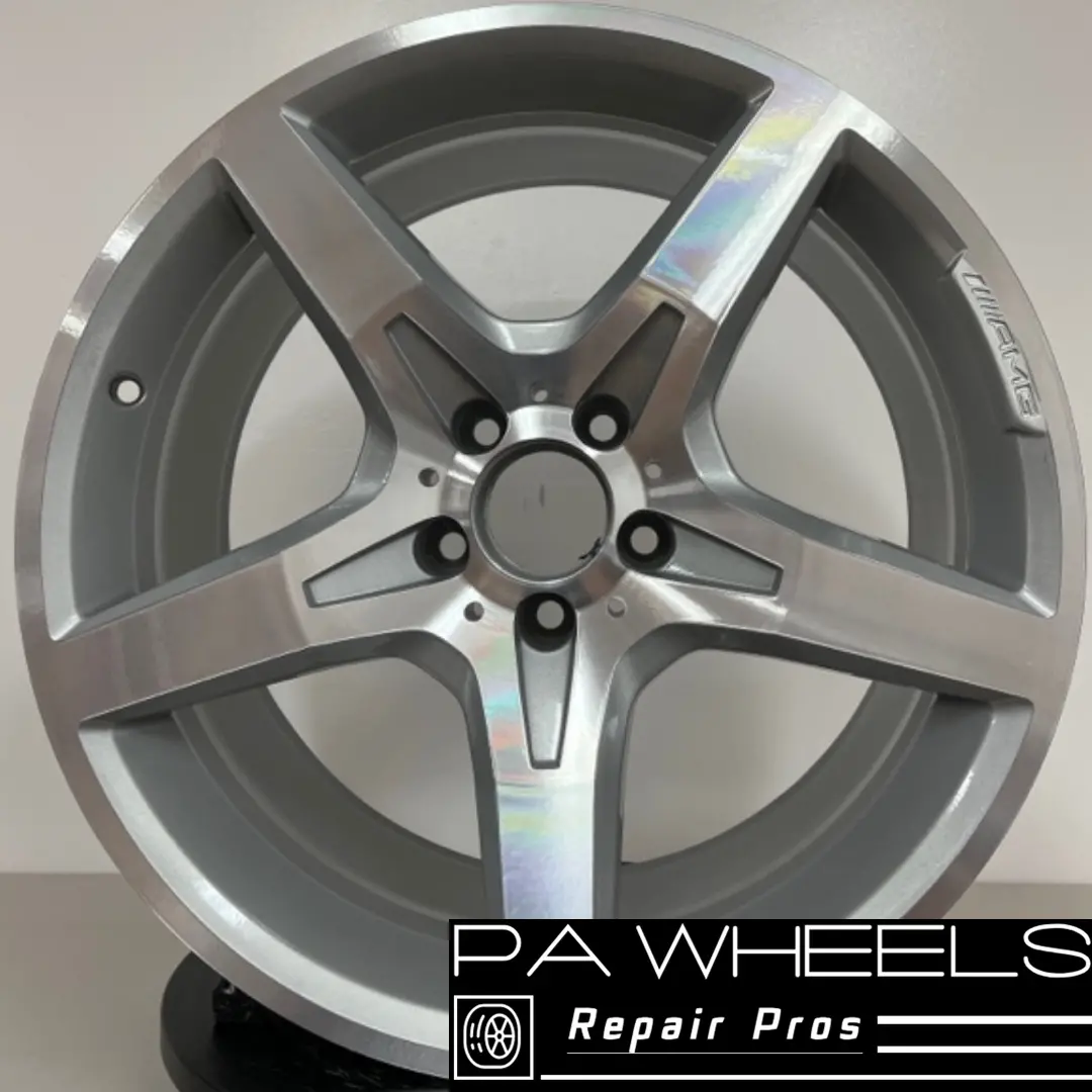 Mercedes Sl-Class 2013-2018 19" Factory Oem Rear Wheel Rim 85284 A2314011702 1