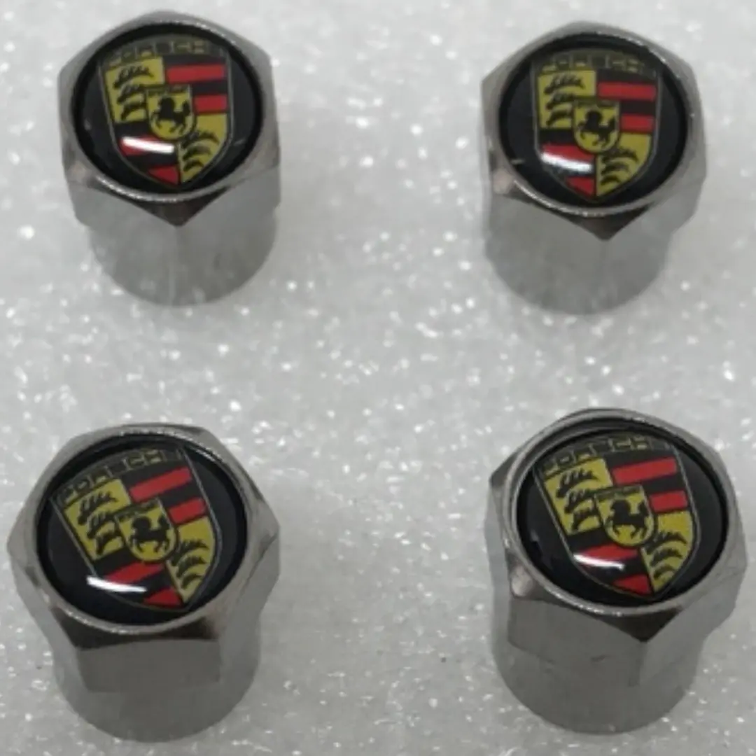Set Of 4 Porsche Tire Valves For Car B750da6f 1