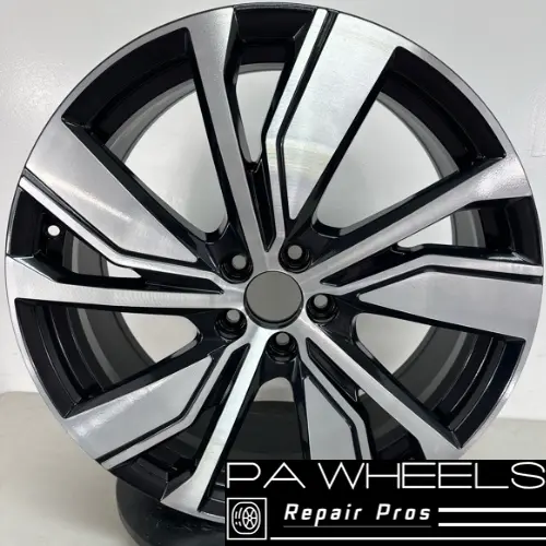 Rear Volvo Machined Black Xc40 Oem Wheel 20” 2022-2023 Factory Rim 70512 32134538 1