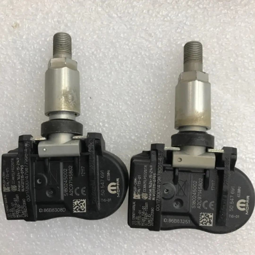 2X Tpms Tire Pressure Monitor Sensor 7Aa2e39a 1