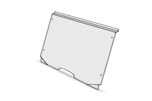 Pare-Brise / Windshield, Wolverine Rmax 2021+ 1