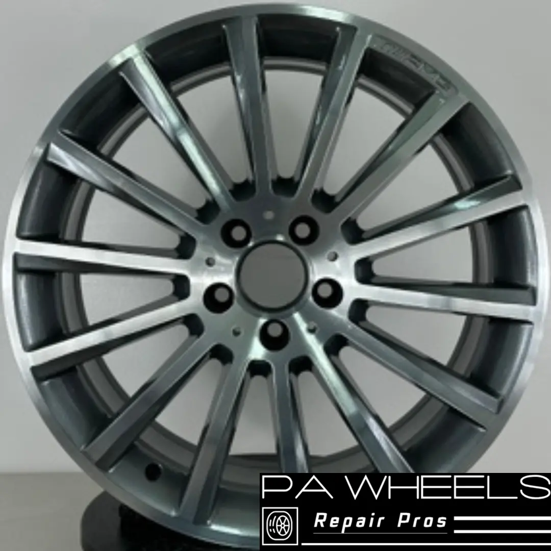 Mercedes C300 2017 2018 19" Factory Oem Front Amg Wheel Rim #D 85518 A2054011300 1