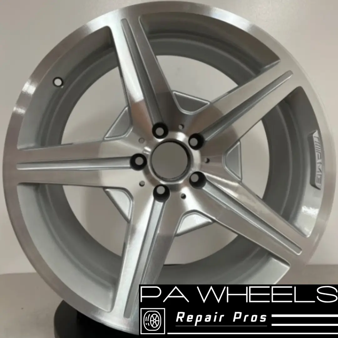 Mercedes Sl-Class 2009-2012 19" Factory Oem Rear Amg Wheel Rim 85079 #D 1