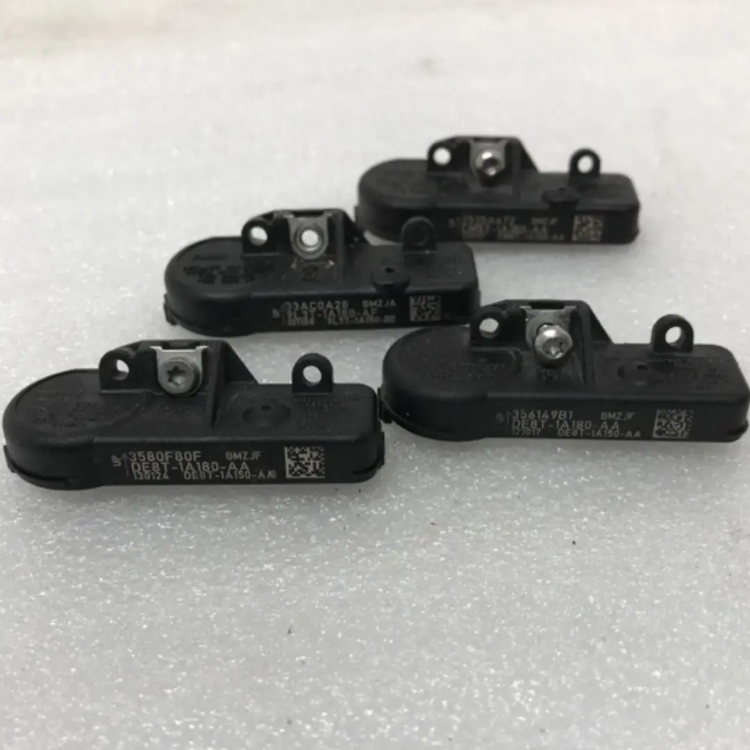 Set Of 4 Ford Tpms Sensor 315Mhz De8t-1A180-Aa 9Cbof6d1 1