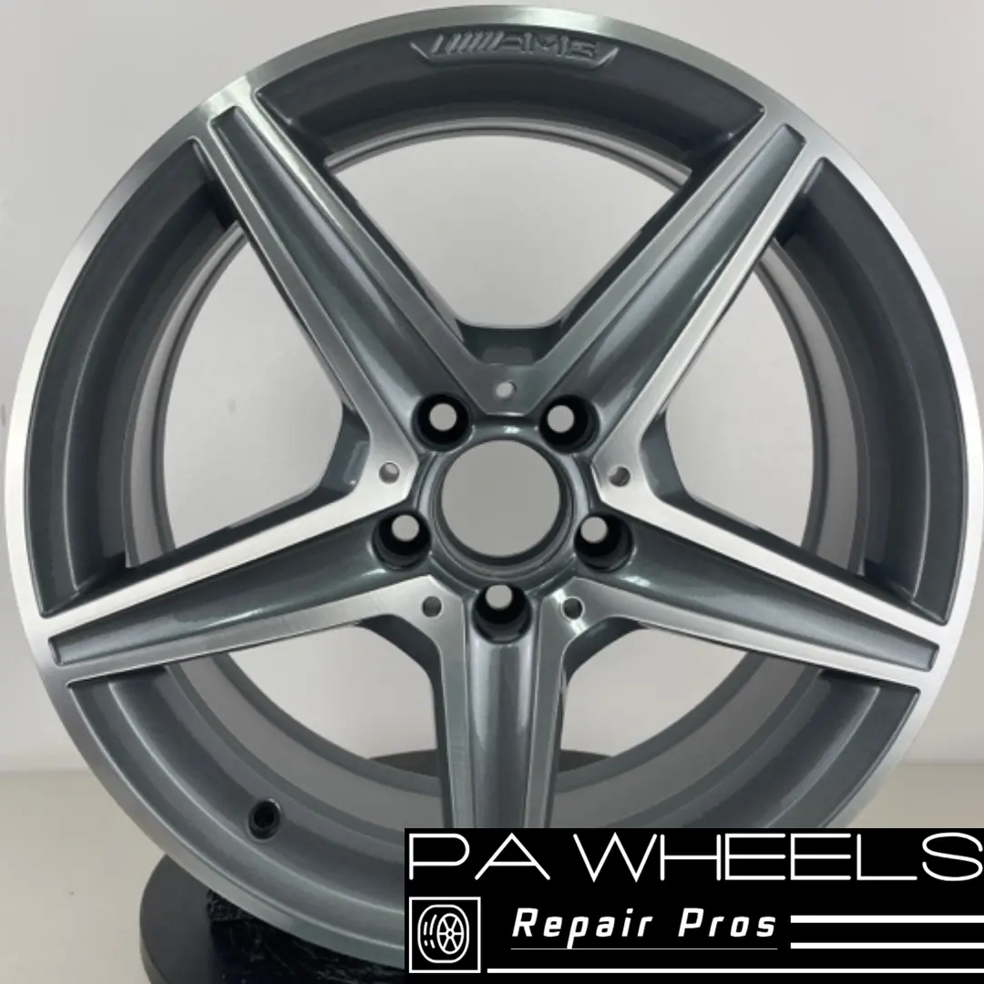 Mercedes C-Class 2015-2018 18" Factory Oem Front Amg Wheel Rim 85372 A2054011100 1