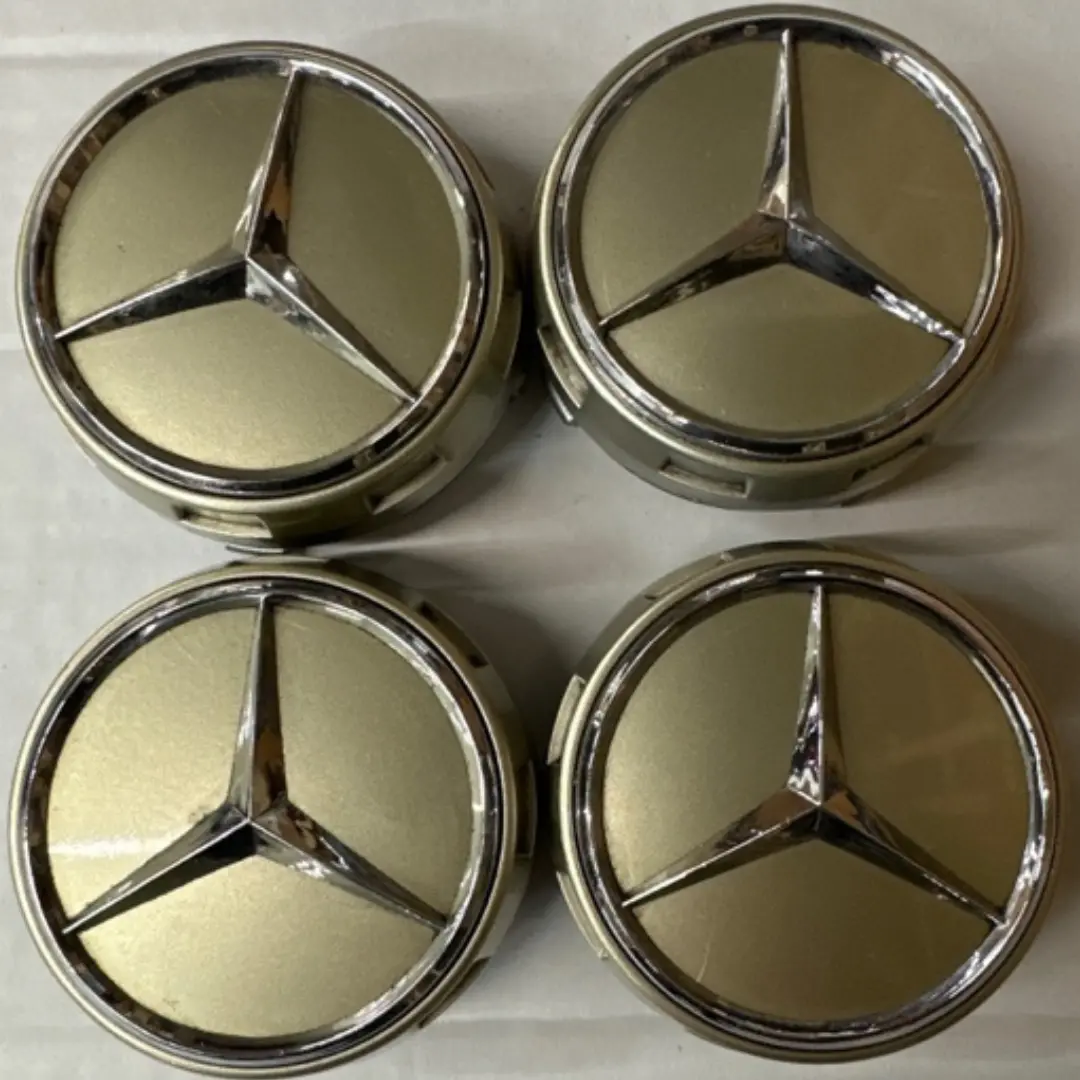 Set Of 4 Mercedes Benz Wheel Center Caps Hubcaps 75Mm Ef856217 1