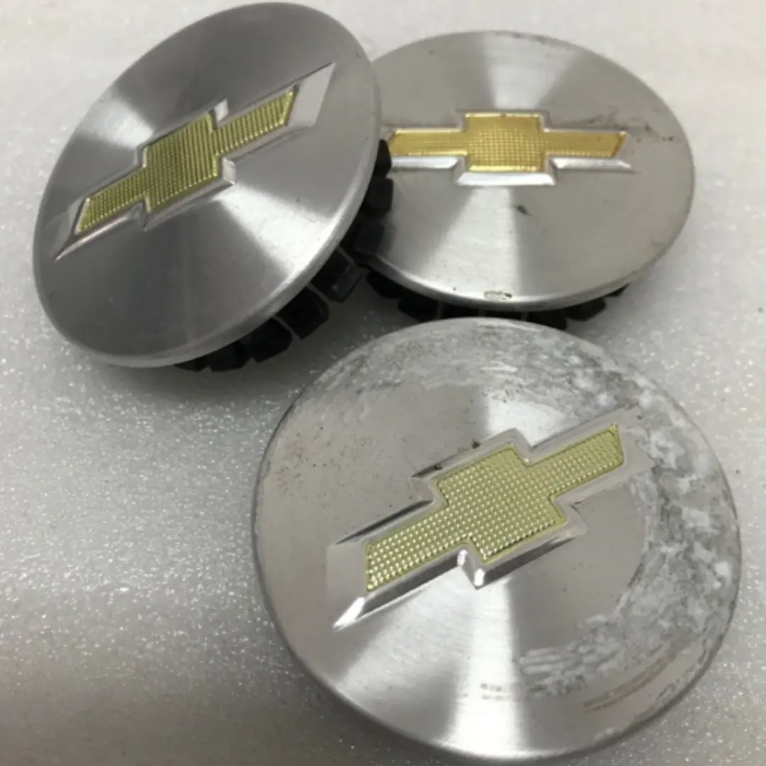 Set Of 3 Chevrolet Center Caps 9594156 57 Mm 7A035aa2 1