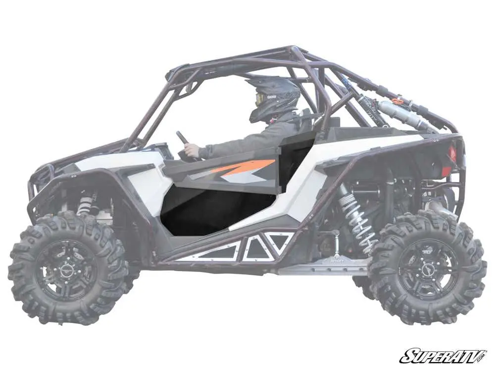 Inférieur 2 Portes Avec Panneaux Latéraux En Aluminium Polaris Rzr 1
