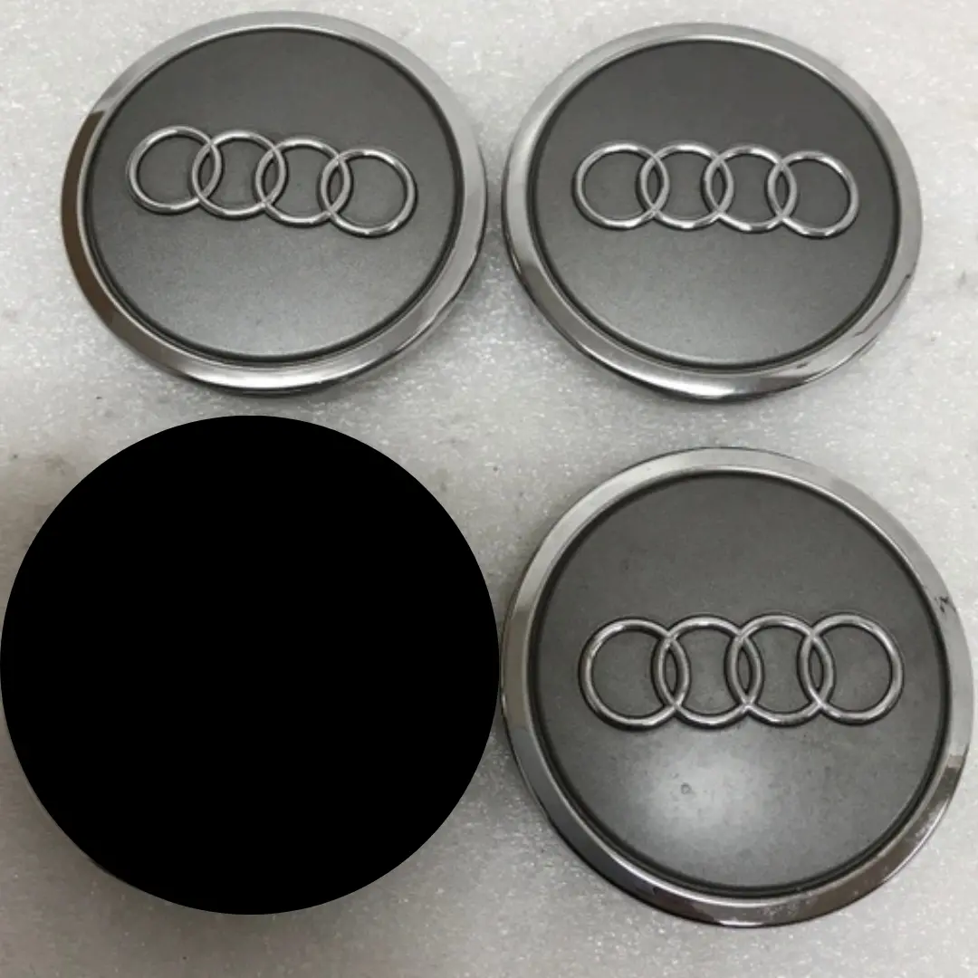 Set Of 3 Audi Wheel Hub Center Cap 4B0601170a 08576Cf4 1