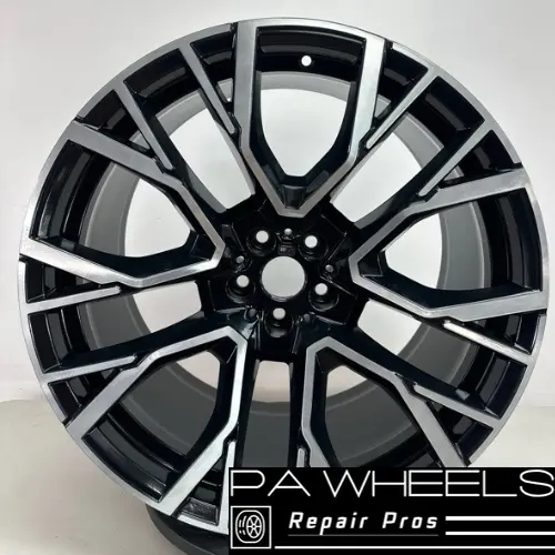 Bmw X5 X6 2020 - 2022 86244 36118090796 Oem Wheel Rim 21X10.5 Front Cnc Black 1