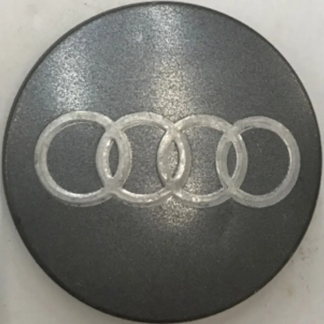 Audi Gray Wheel Rim Center Hub Caps 20654Ebe 1