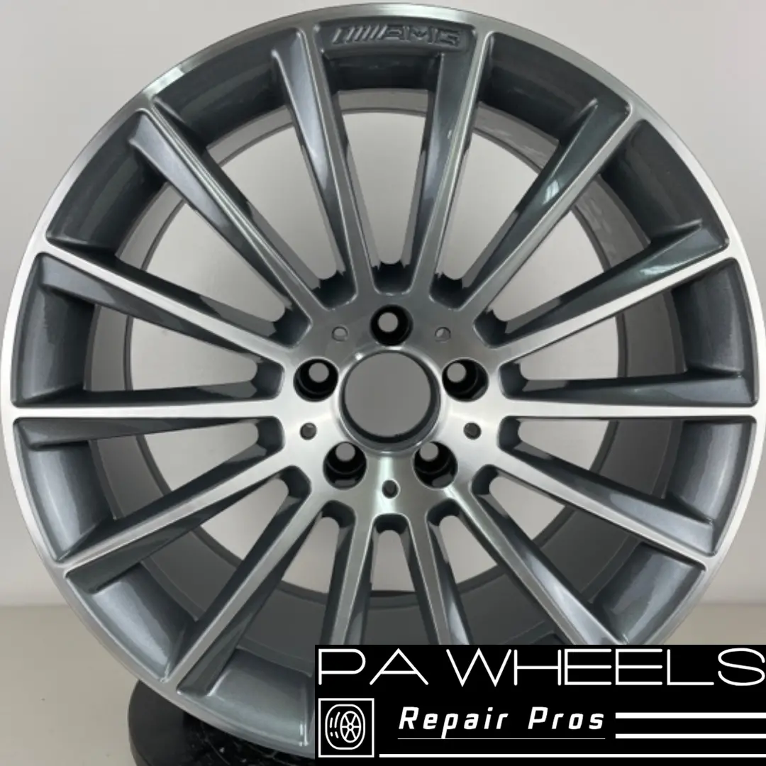 Mercedes Cls-Sl-Class 2015-2018 19" Factory Oem Rear Amg Wheel Rim 85437 A2184011200 1