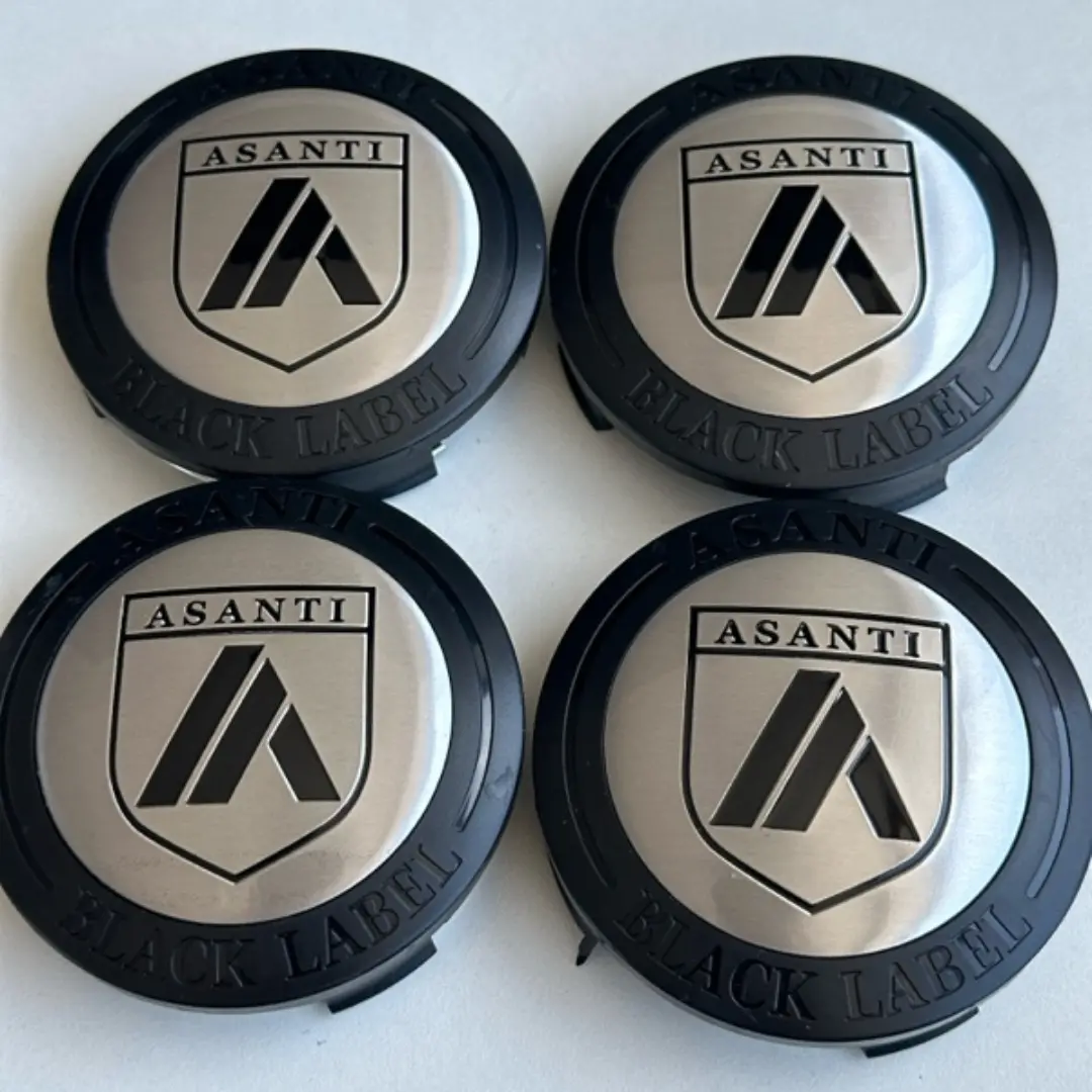 Set Of 4 Asanti Wheel Hub Center Cap Ablcap-Bk E3ef8a4e 1