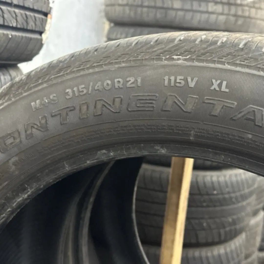 Set Of 2 Continental Cross Contact Lx Sport 315/40/21 Tires  B7be1e99 1