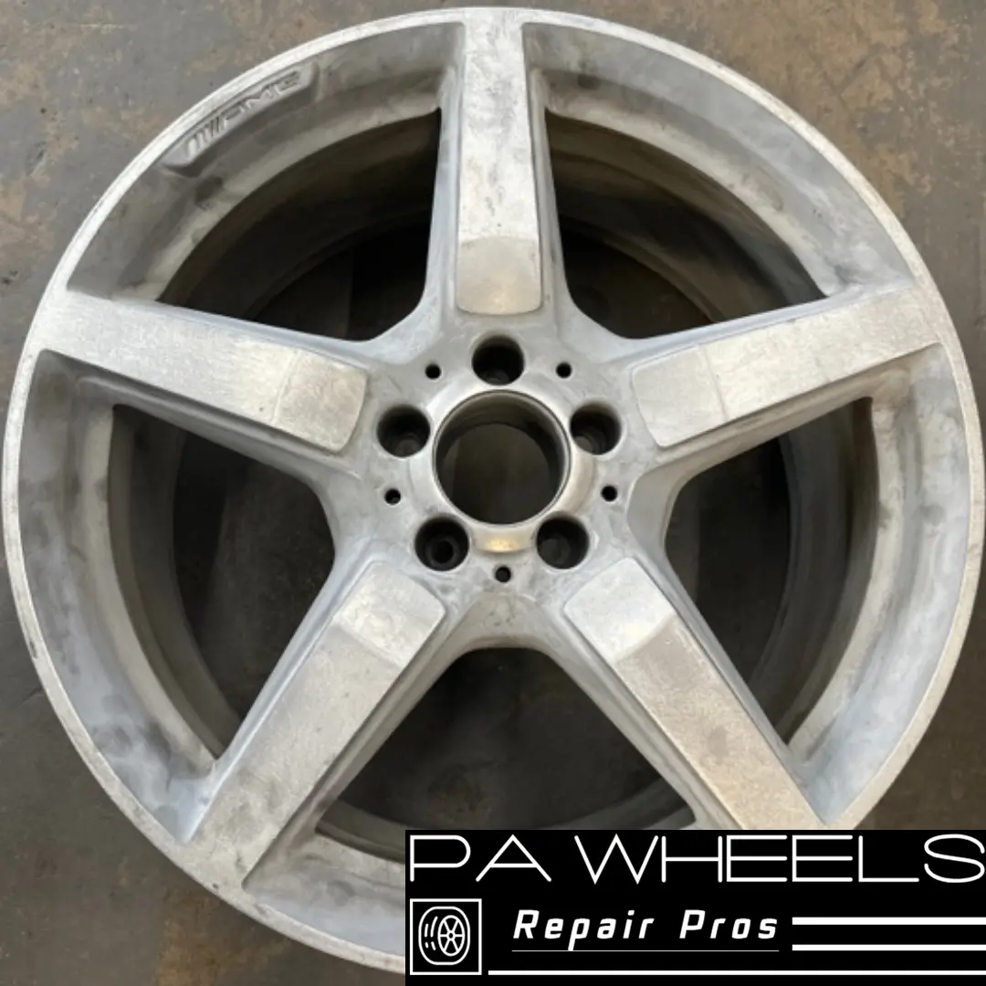 Used Mercedes Cls550 2012-2014 19" Factory Oem Rear Amg Wheel Rim 85256 1