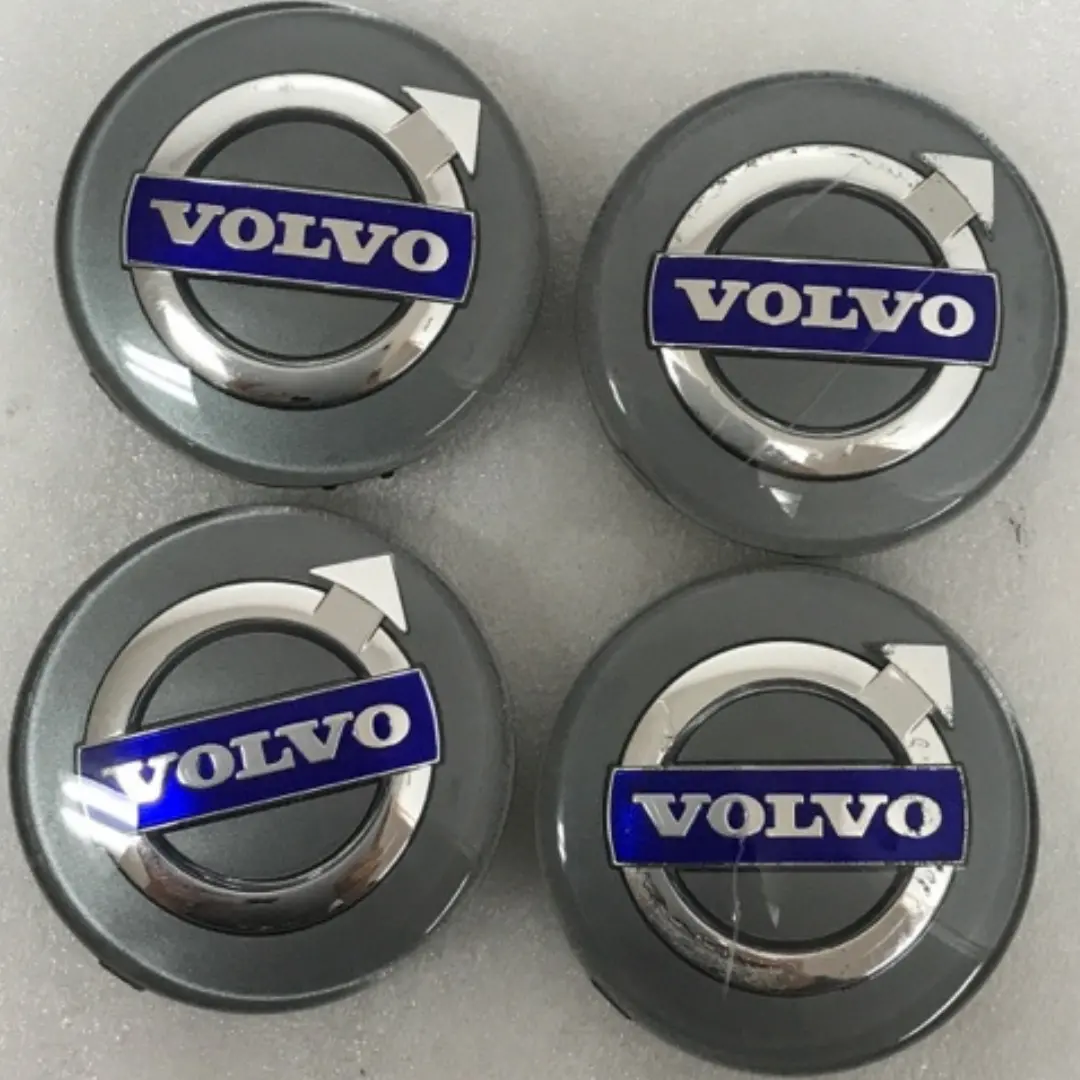 Set Of 4 Volvo Iron Mark Alloy Wheel Center Cap 30666913 Ac815cdc 1