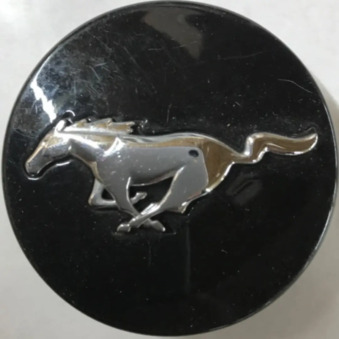 Ford Mustang Center Cap 54Mm Black Chrome Fr3c1a096ac C4316c3c 1