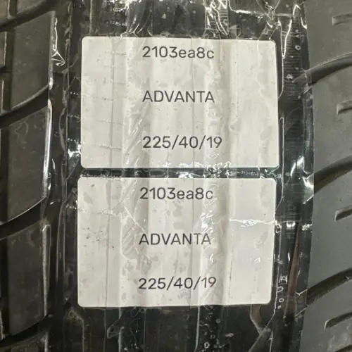 Advanta Hp-Z-D Tire 225/40/19 2103Ea8c Used 1