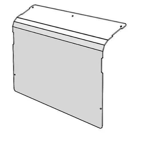 Pare-Brise Arrière / Rear Windshield, Uforce 1