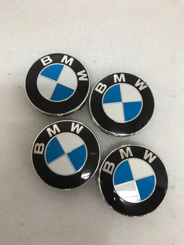 Set Of 4 Bmw Wheel Center Cap 68Mm Genuine 36136783536 539973C 1