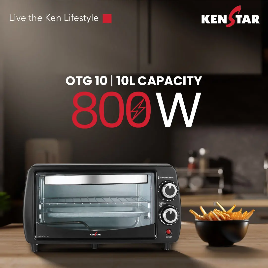 Durachef Otg 10L 800W, Small Capacity Otg 1
