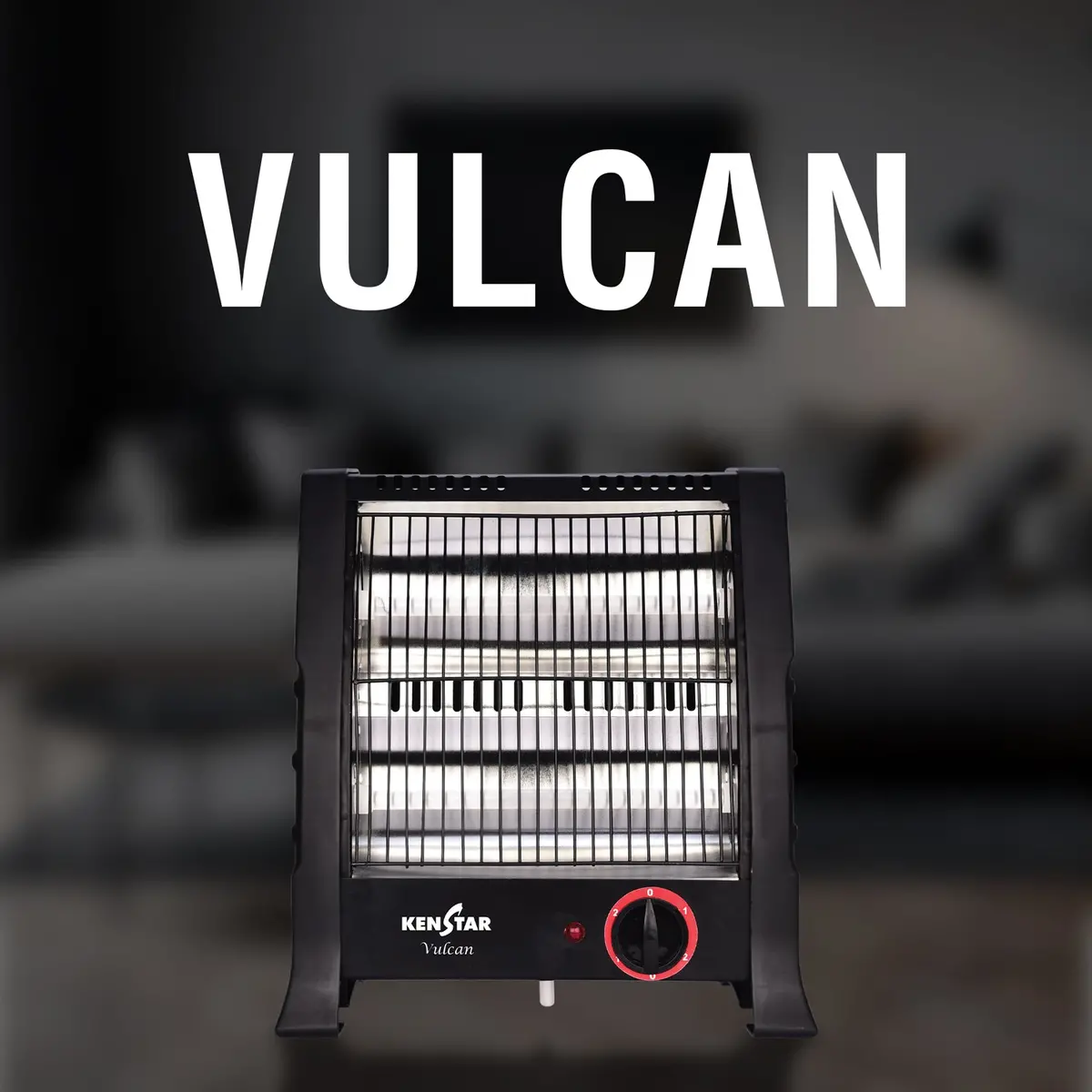Vulcan 800W Quartz Roomheater 1