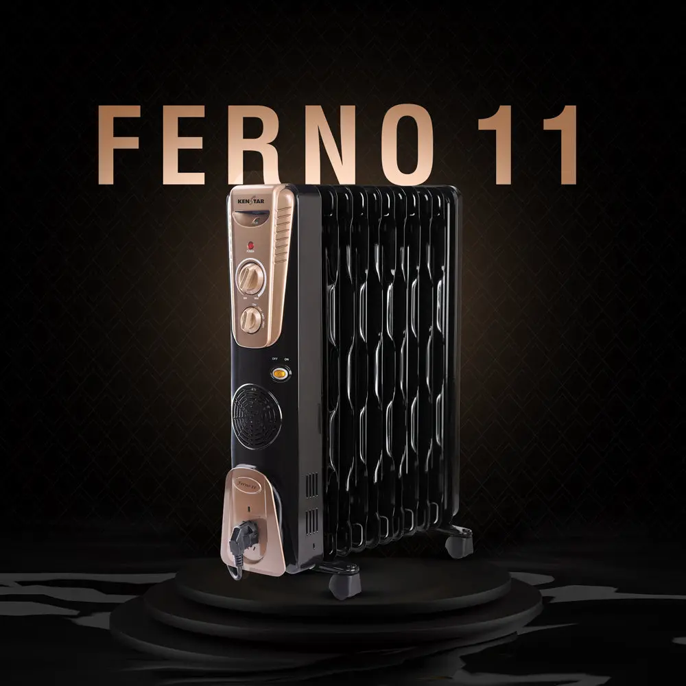 Ferno 11 Oil Filled Radiator Room Heater 1