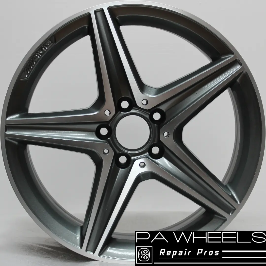 Mercedes C-Class 2015-2018 18" Factory Oem Rear Amg Wheel Rim 85373 A2054011200 1