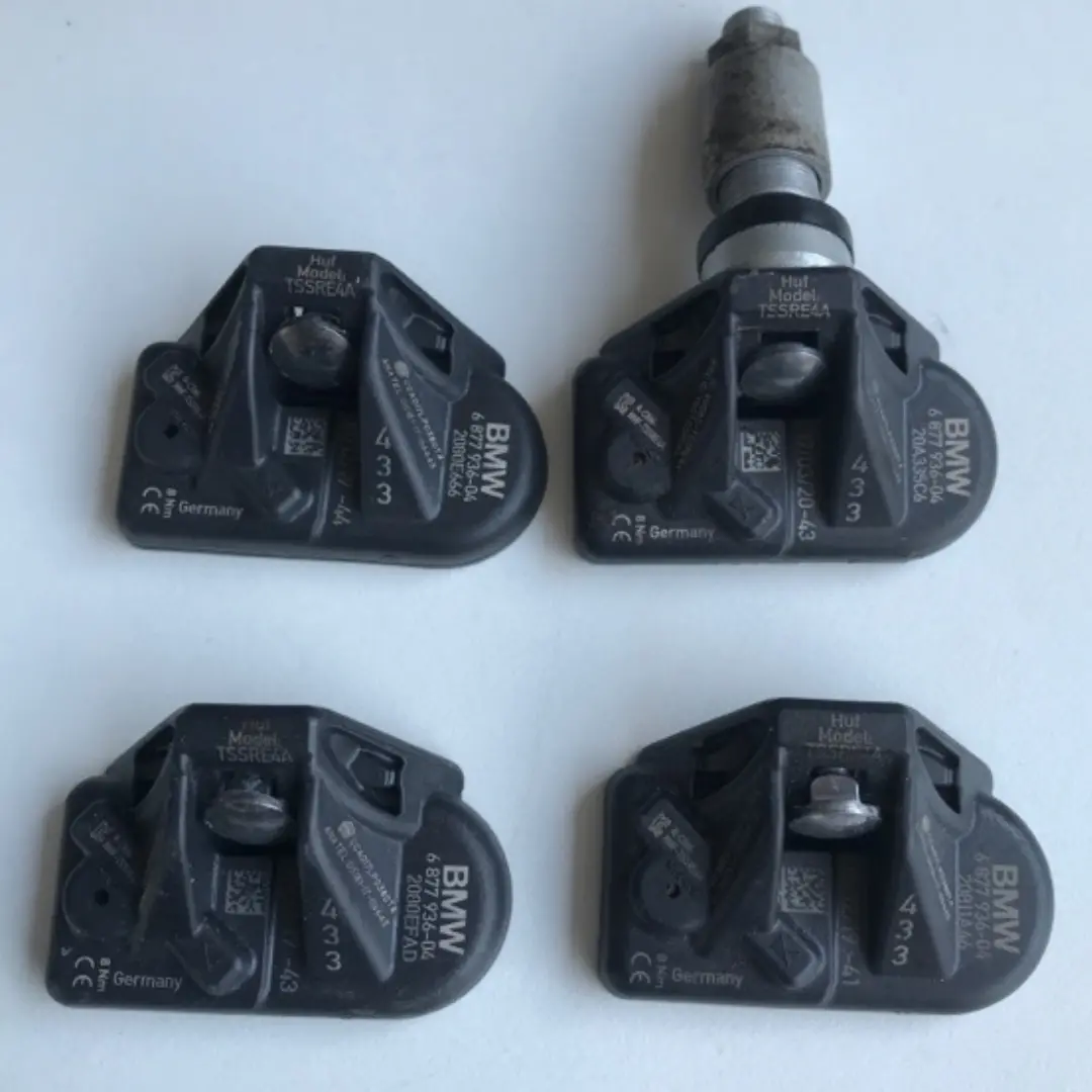 Set Of 4 Bmw Tire Pressure System Tpms 6877936-04 E399cdb9 1