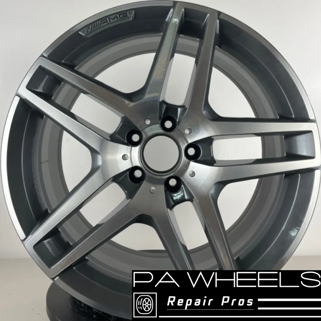 Mercedes S550 2014-2017 19" Factory Original Rear Wheel Rim 85350 A2224010100 1