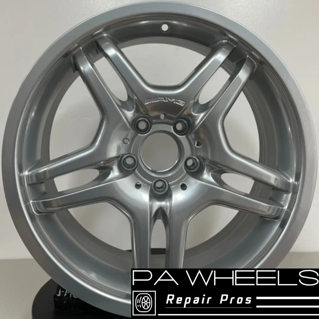 Mercedes C-Class Amg 2006 18" Factory Oem Front Wheel Rim 65383 A2034014102 1