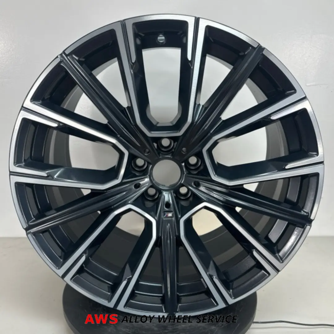 Bmw 740I 750I M760i 2021-2024 20" Factory Oem Rear Wheel Rim 71446 36118090097 1