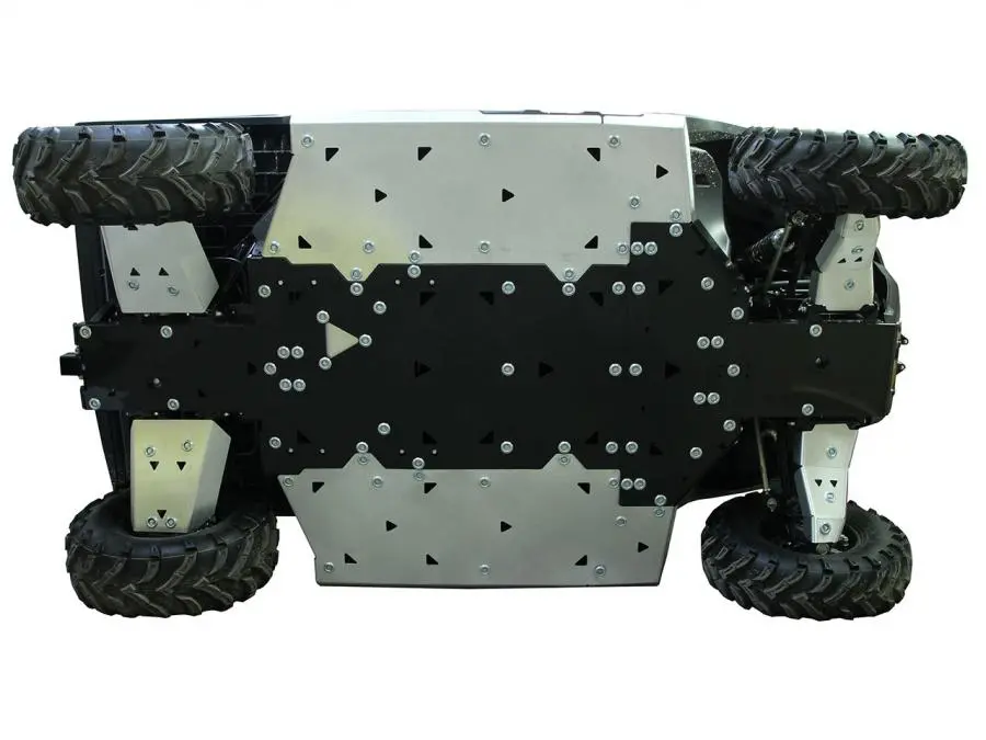 Kit Complet De Plaques De Protection (Aluminium/Plastique) Cfmoto Uforce 600 1