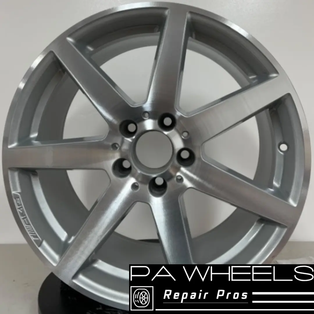 Mercedes C-Class Amg 2012-2015 18" Factory Oem Rear Wheel Rim 85224 #D 1