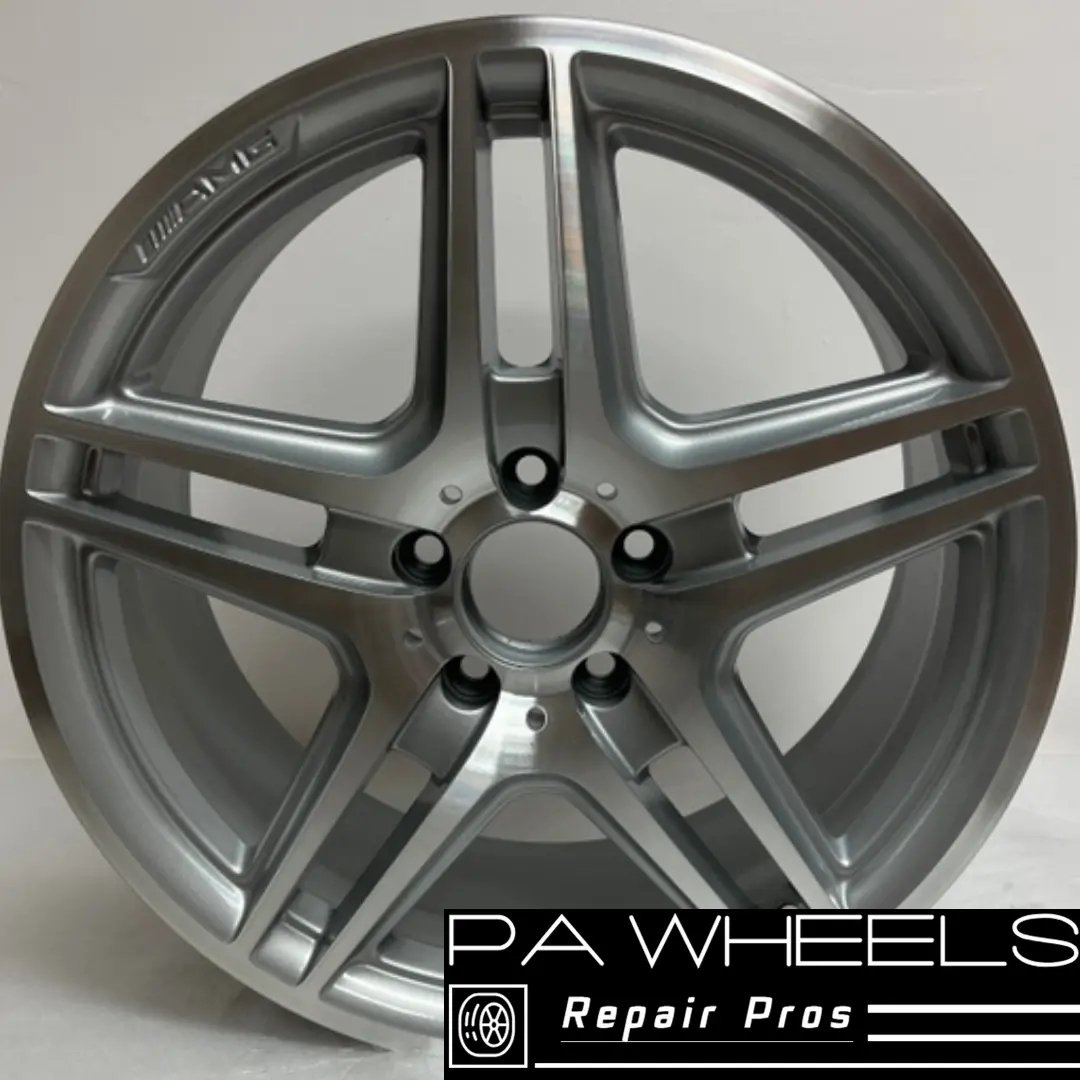 Mercedes C-Class 2008-2015 18" Factory Oem Rear Amg Wheel Rim 85057 A2044014202 1