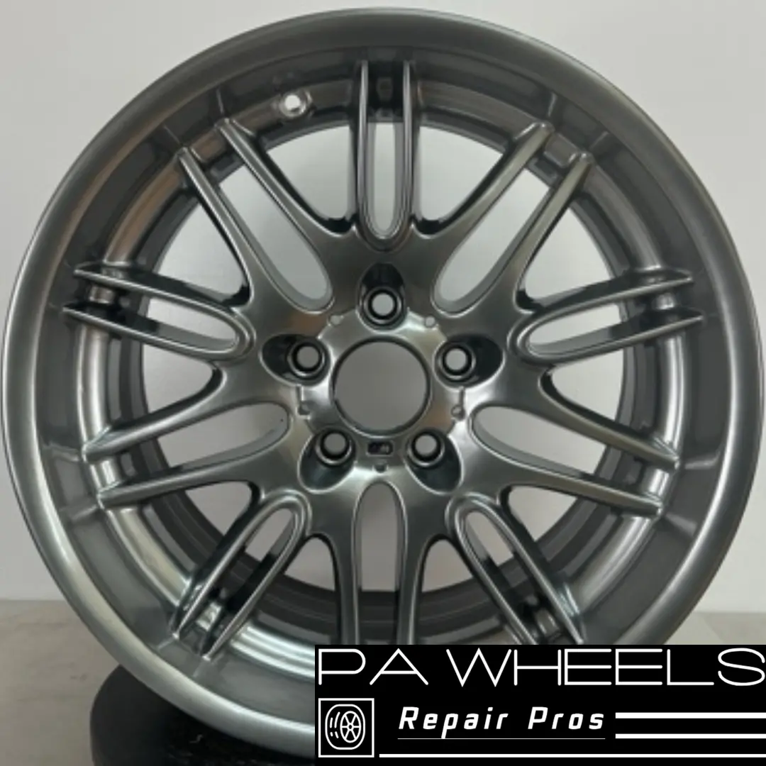 Bmw M5 2000-2003 18" Factory Oem Front Wheel Rim 59322 36112228950 #D 1