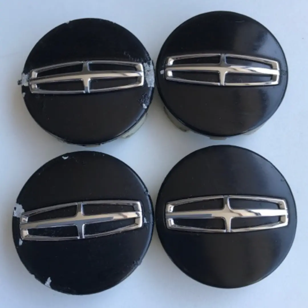 Set Of 4 Lincoln Wheel Hub Center Cap Dpsc-1A096-Aa Ec823031 1