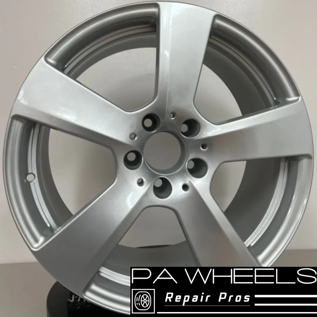 Mercedes E350 2010 2011 18" Factory Original Rear Wheel Rim 85130 A2124011402 1