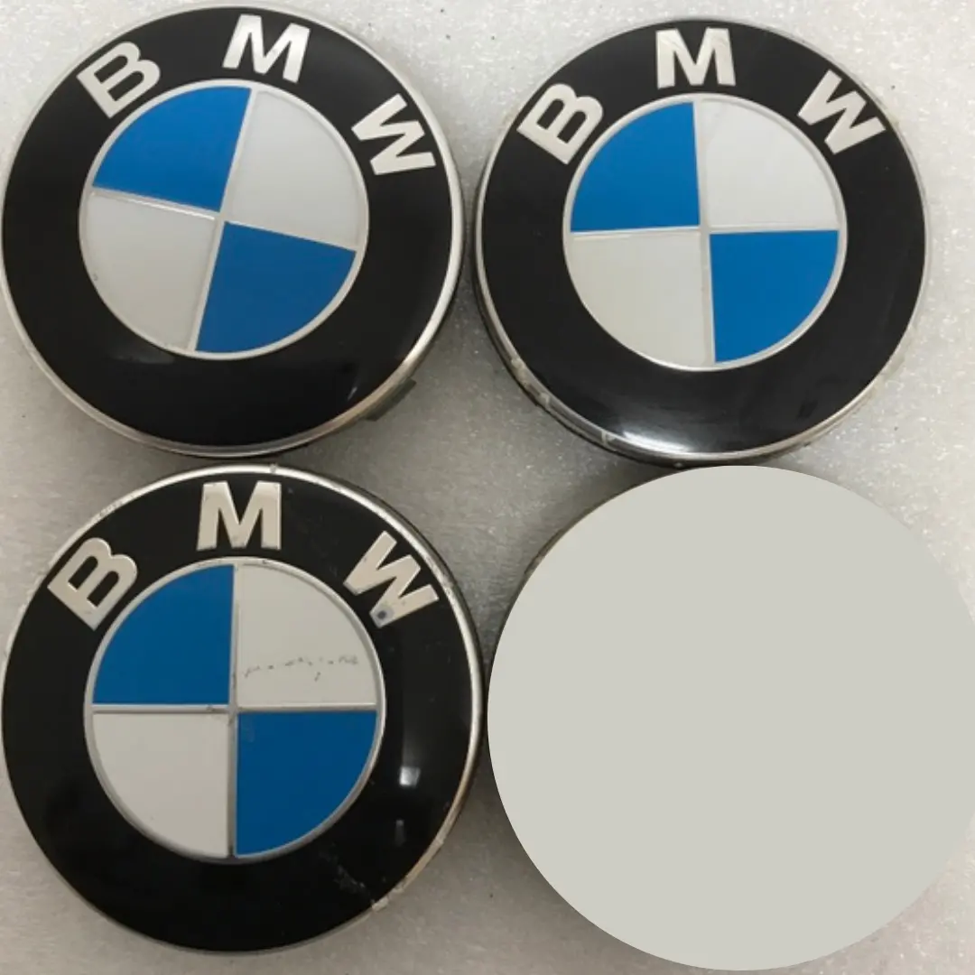 Set Of 3 Bmw Wheel Center Cap 68Mm Genuine 36136783536 A9313dd6 1