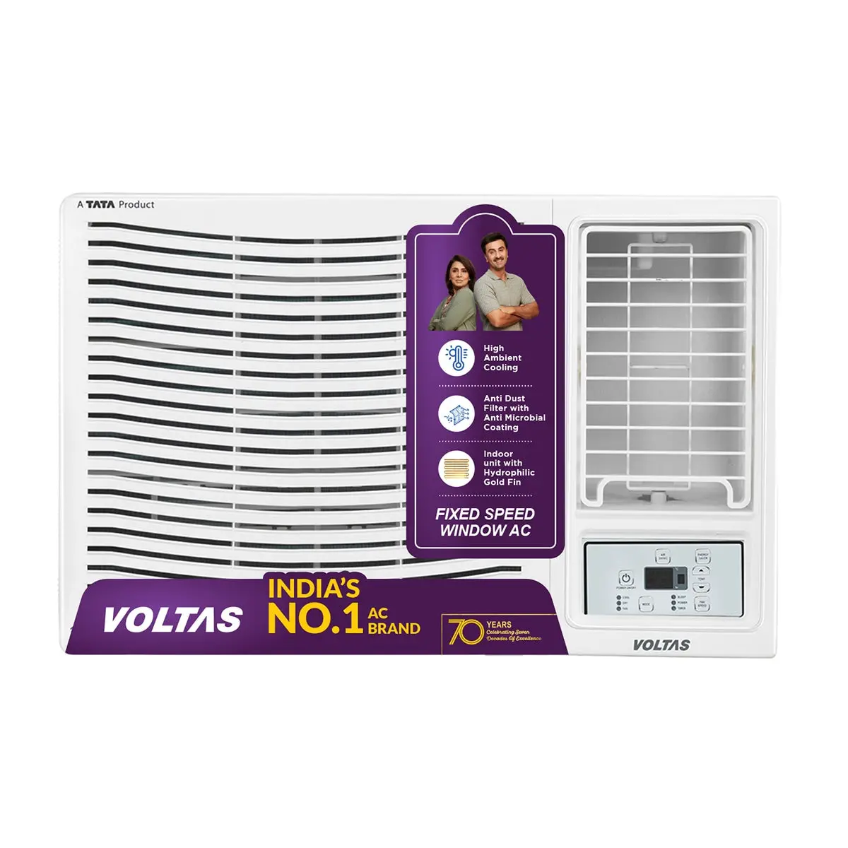 Voltas Window Air Conditioner, 1.5 Ton, 2 Star - 182Fs Prism 1