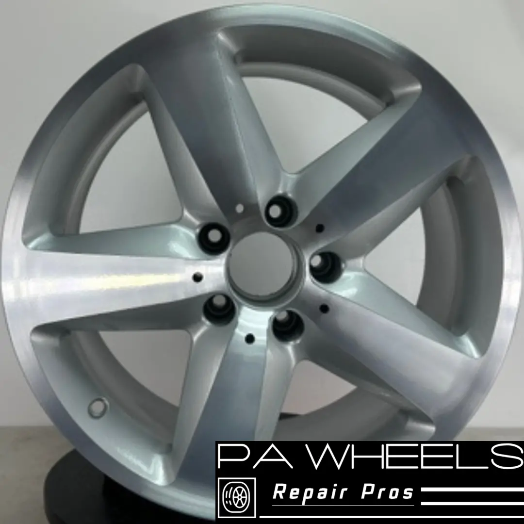 Mercedes Slk350 2005 17" Factory Original Rear Wheel Rim 65358 A1714010602 1