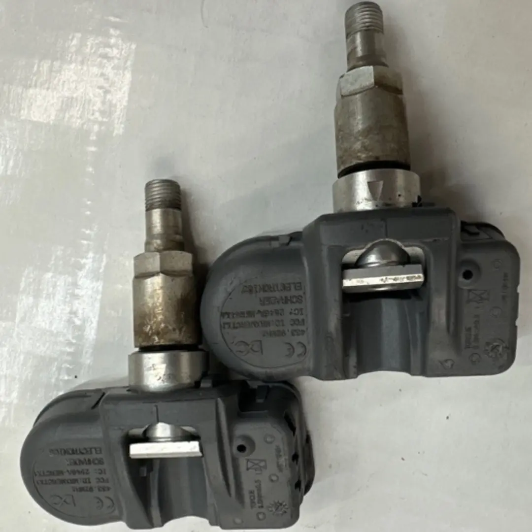 Set Of 2 Mercedes Ml R S C E Glk Slk Tire Pressure Sensor E9e59d3a 1
