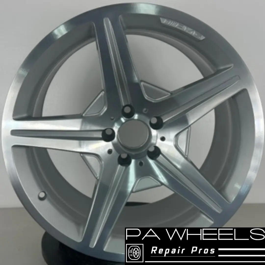 Mercedes Cls550 2012 19" Factory Oem Rear Amg Wheel Rim 85215 A2194013302 #D 1
