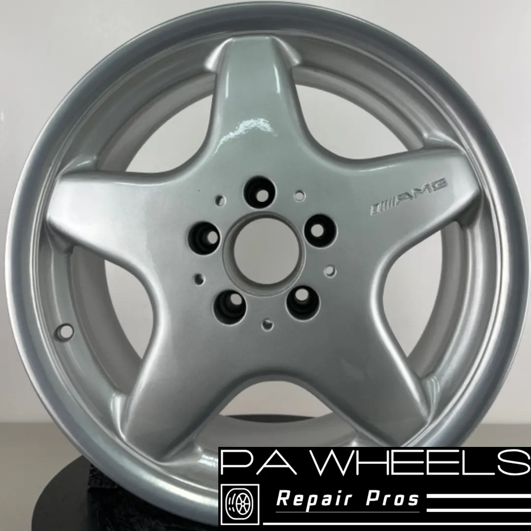 Mercedes Clk-Slk-Class 2000-2003 17" Factory Original Front Amg Wheel Rim 65208 1