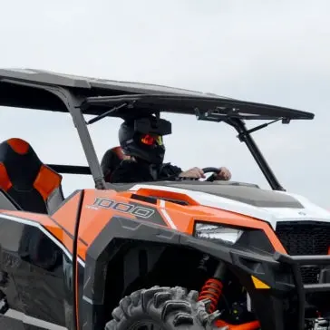 Super Atv Pare-Brise À Bascule Haut Polaris 1