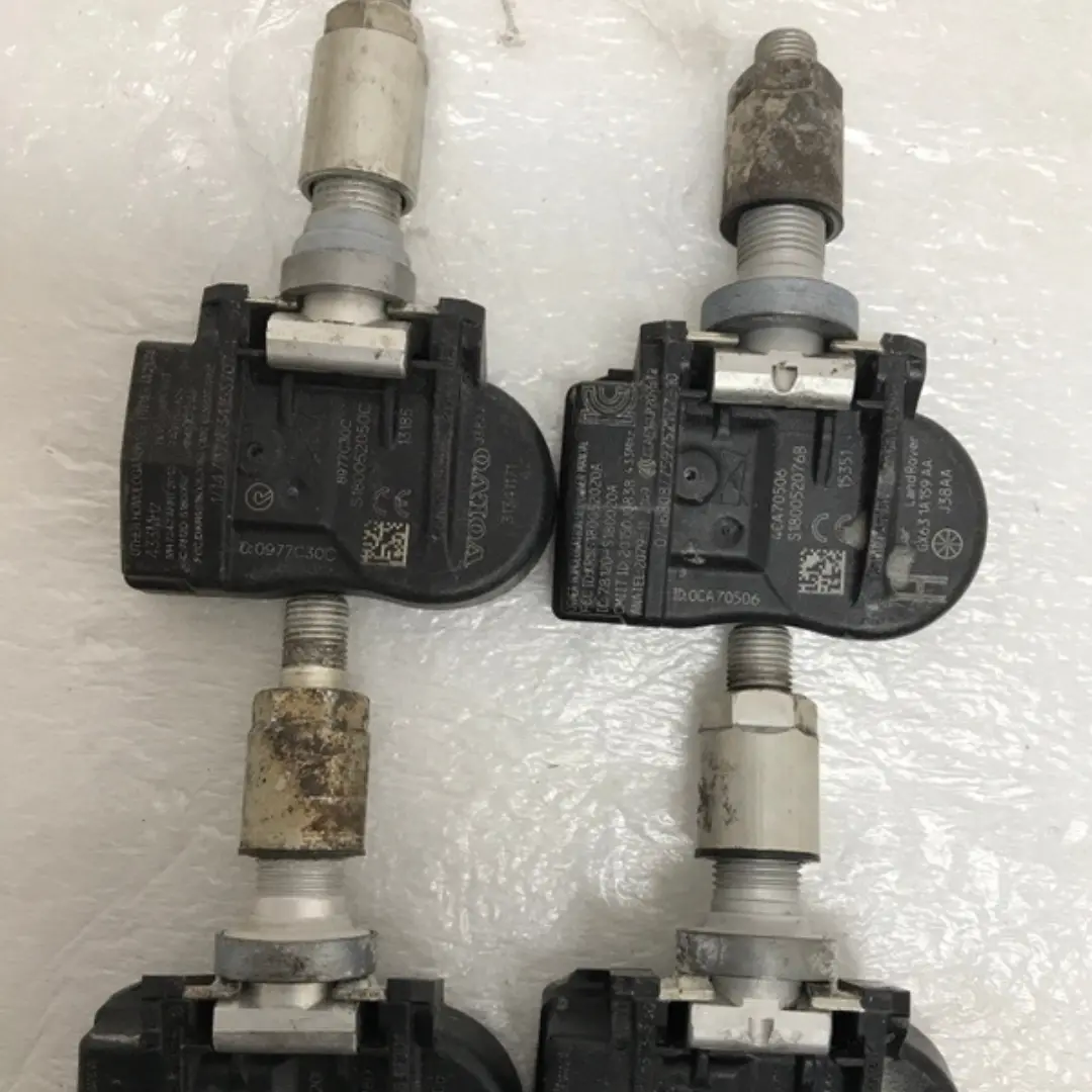 Set Of 4 Land Rover Jaguar Volvo Tpms Tire Pressure Sensor E9714c0c 1
