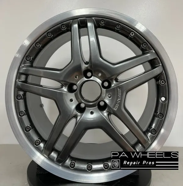 Mercedes Benz Cl55 2006 19 Inch Alloy Rim Wheel Factory Oem Rear 85092 A2204001602 1