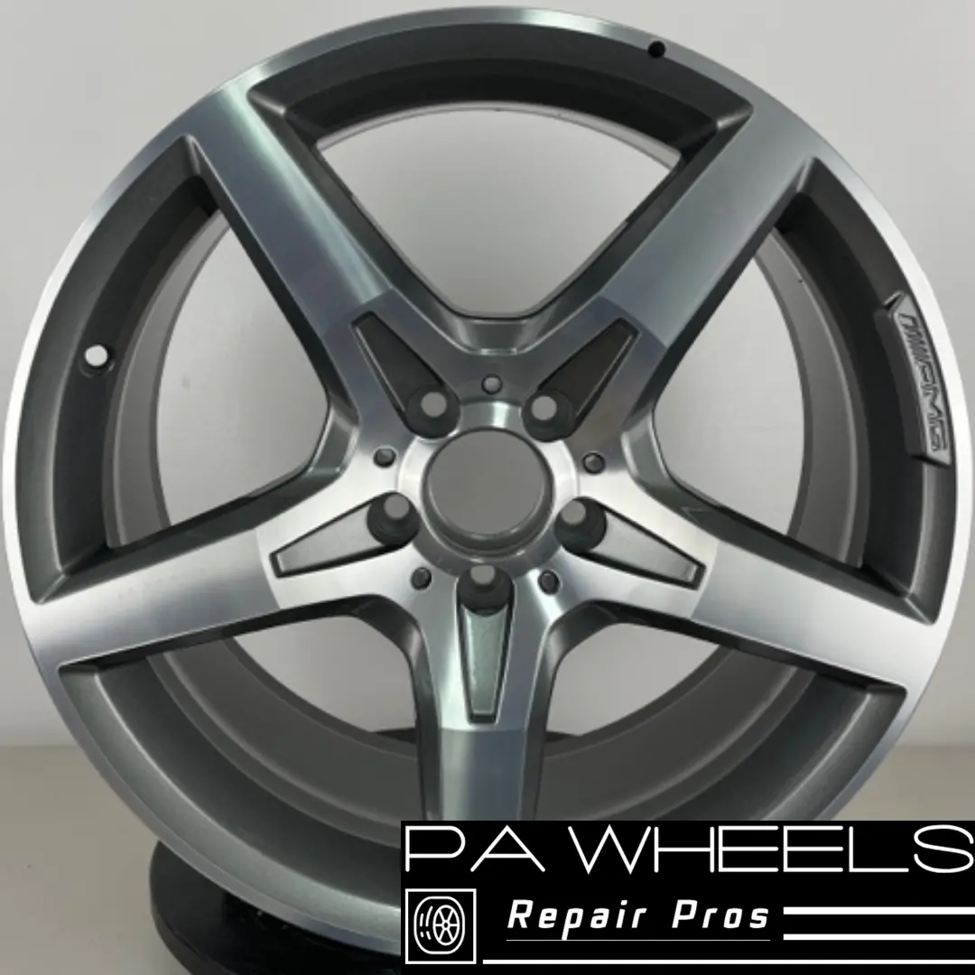 Mercedes Sl-Class 2013-2018 19" Factory Oem Rear Wheel Rim 85284 A2314011702 #D 1